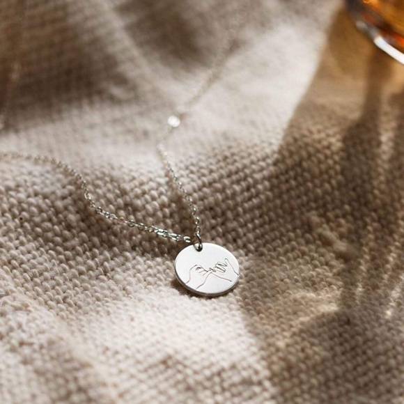 “Much Love” Hand Heart Boho Charm Pendant Necklace - Picture 13 of 16